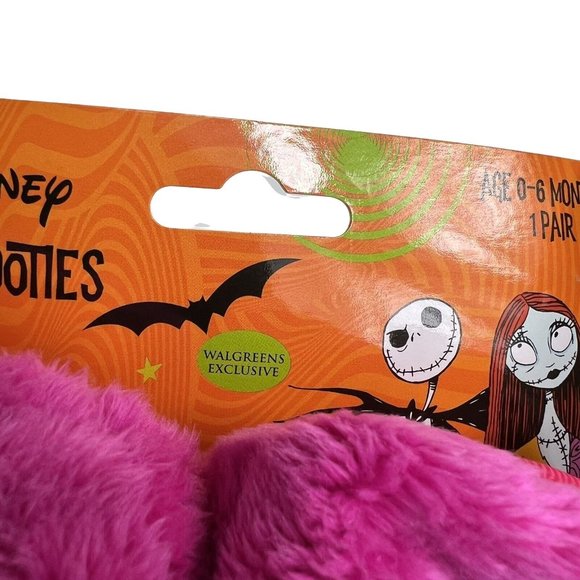 Disney Nightmare Before Christmas Sally Baby Booties Slippers Sz 0-6 Months New - Picture 5 of 12
